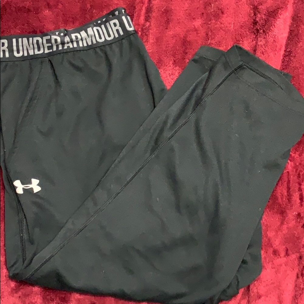 Black Under Armour Jogger Capris